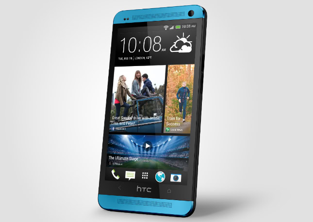 HTC One Vivid Blue