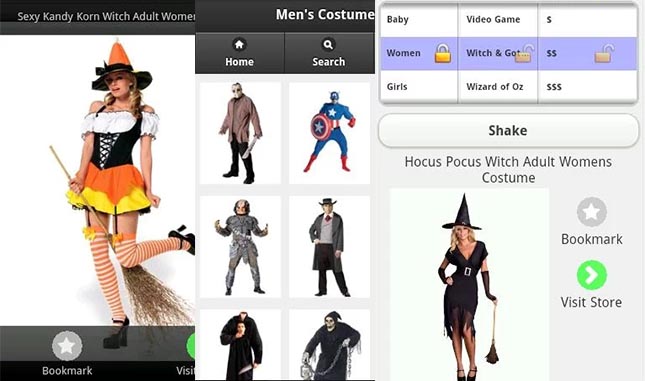 Halloween apps for Android - Costumes for Halloween