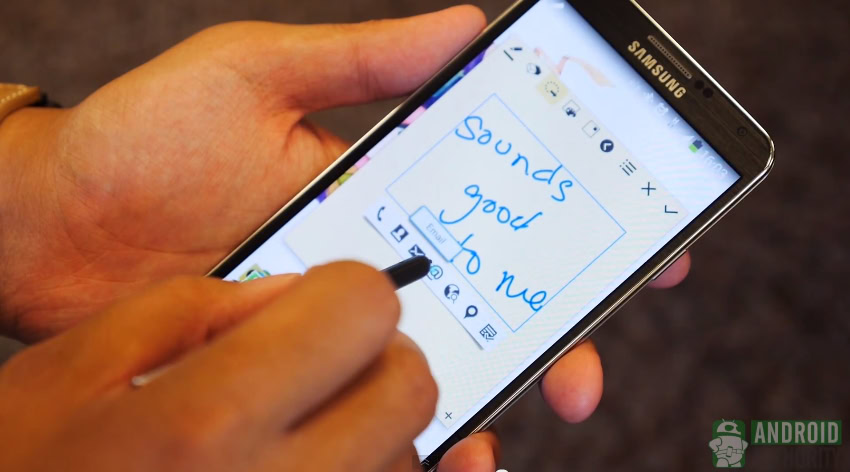 Galaxy Note 3 S Pen action memo