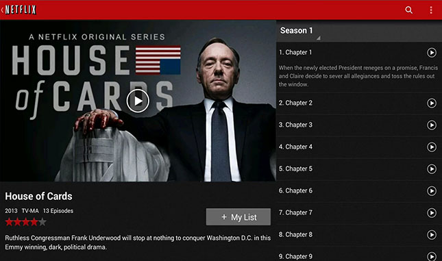 Netflix chromecast apps