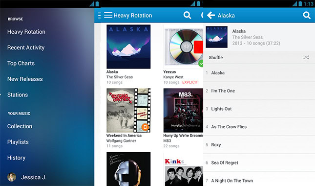 Rdio - Android Apps - Google Play Weekly