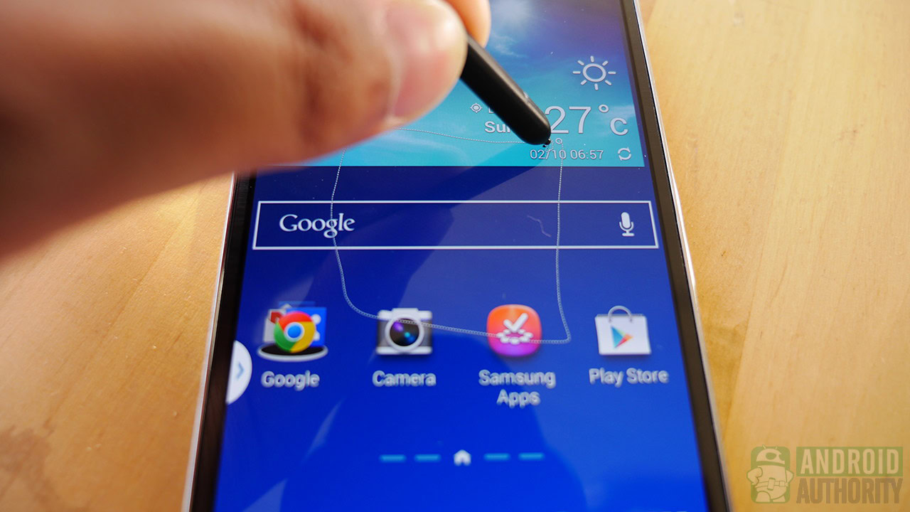 Samsung Galaxy Note 3 jet black software touchwiz aa 4