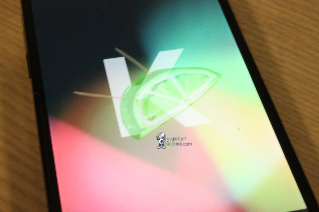 Android 4.4 KitKat screenshot