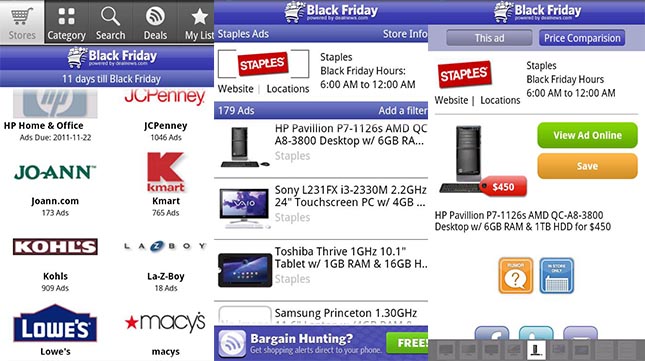 best black friday apps - Black Friday App