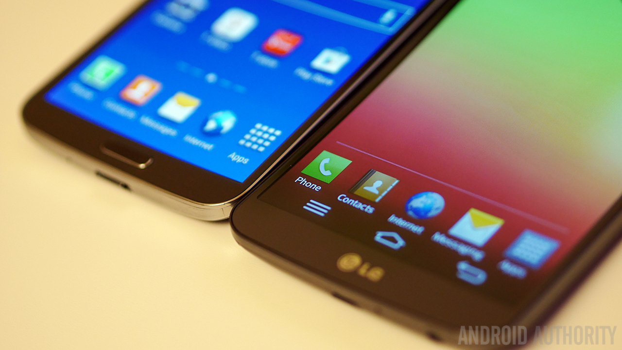 LG G Flex vs Samsung Galaxy Round Quick Look Hands on AA (6 of 11)