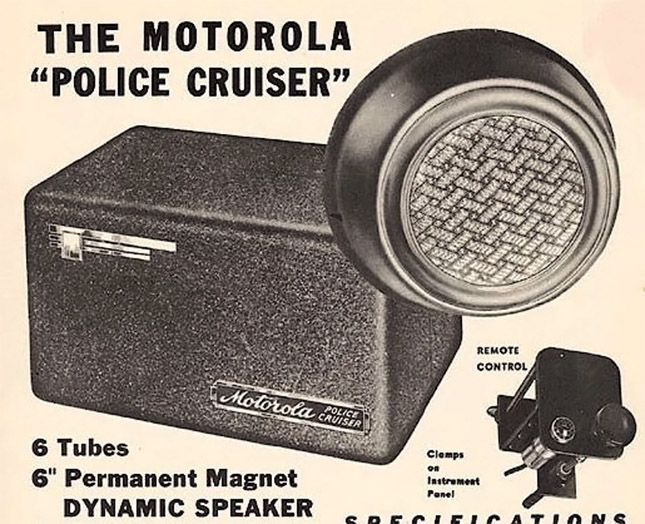Motorola Police Cruiser Large