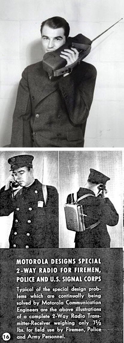 Motorola World War 2 Soldiers Mobile Radios