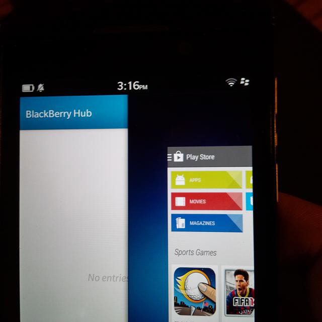 Google Play Store - BlackBerry 10.2.1