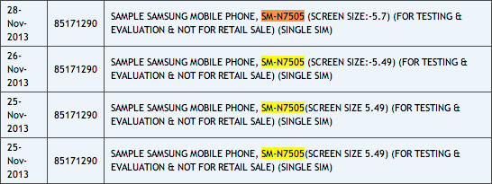 Samsung SM-N7505