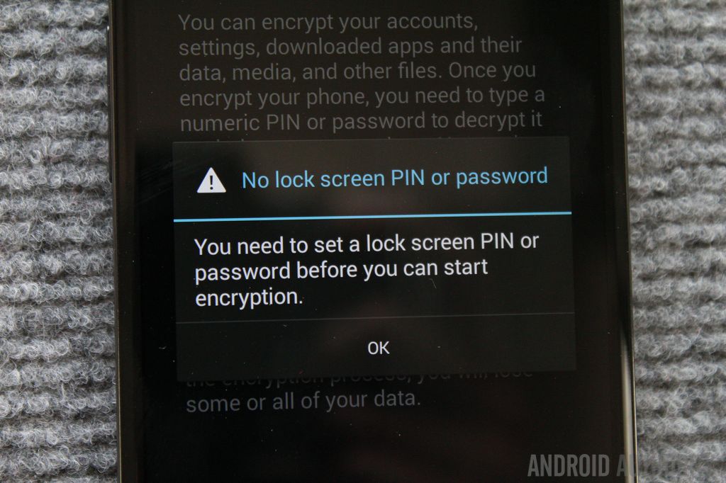 how to encrypt your Android device