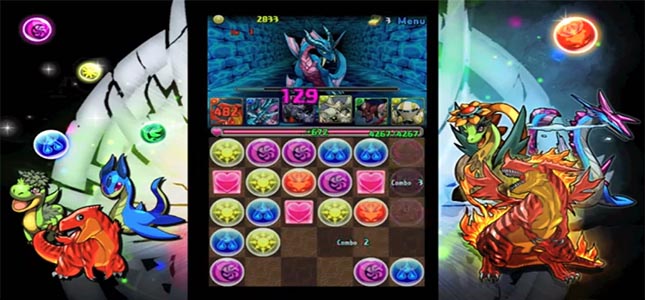 app market Puzzles and Dragons