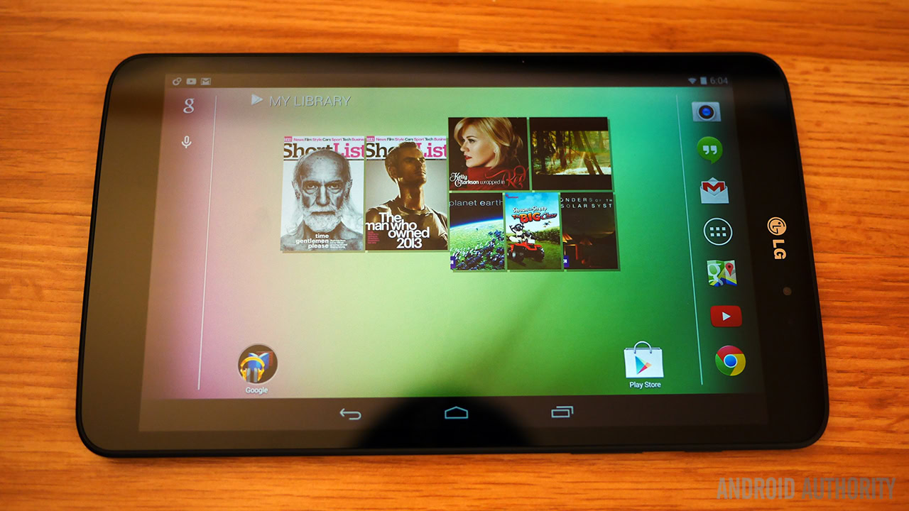LG G Pad 8.3 Google Play Edition GPE aa 8