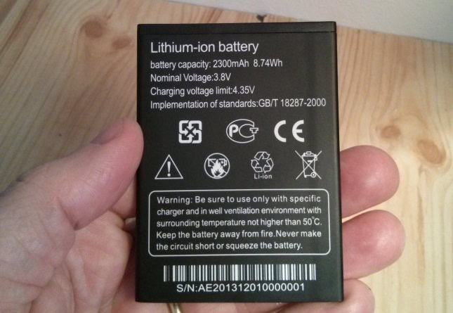 ThL T100S battery