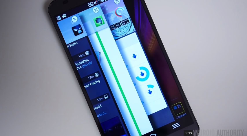 lg g flex slideaside