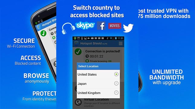 hotspot shield vpn best android security