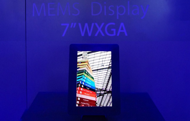 Sharp MEMS display 1