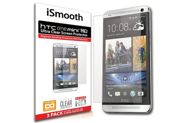 htc one mini accessories ismooth hd clear