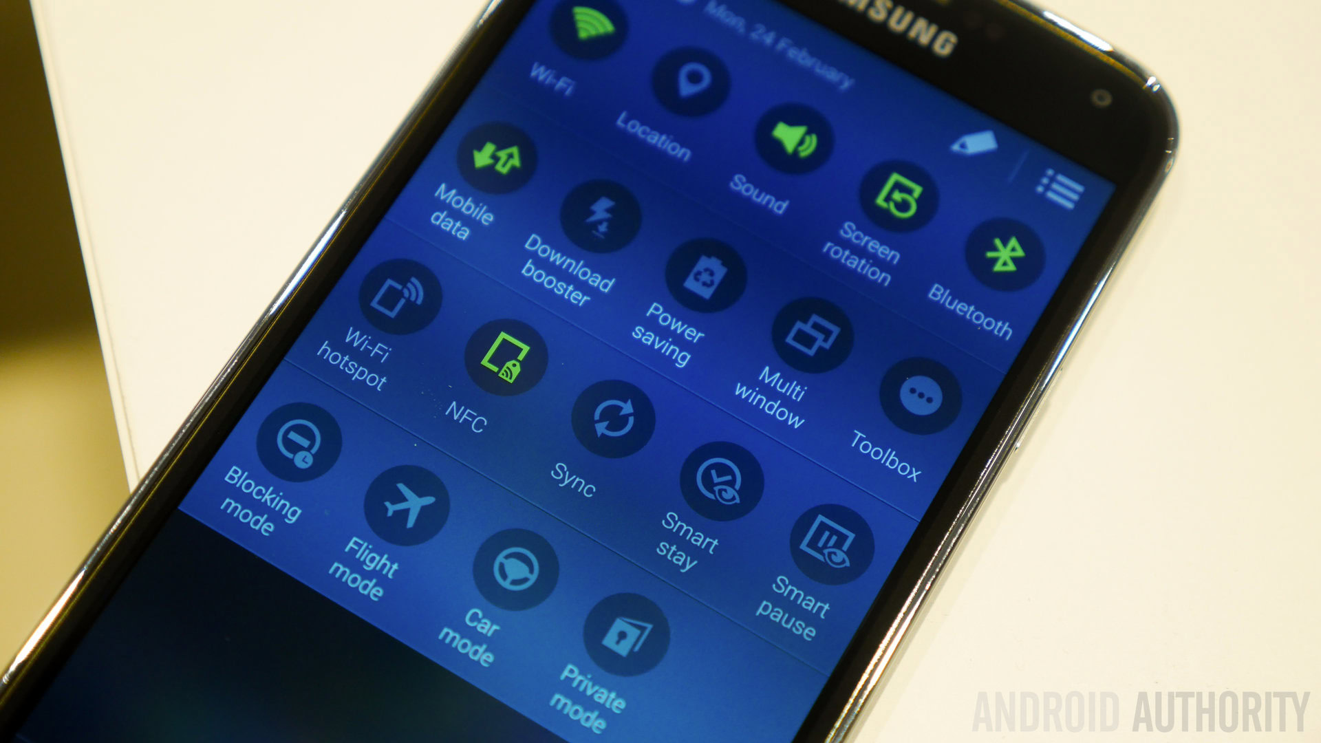Samsung Galaxy S5 Hands on MWC 2014-1160029