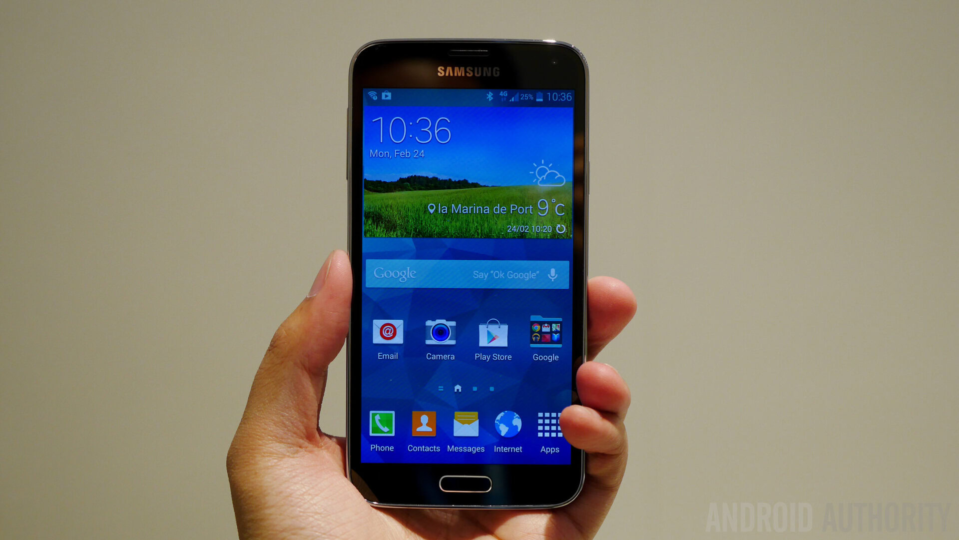 Samsung Galaxy S5 Hands on MWC 2014-1160053