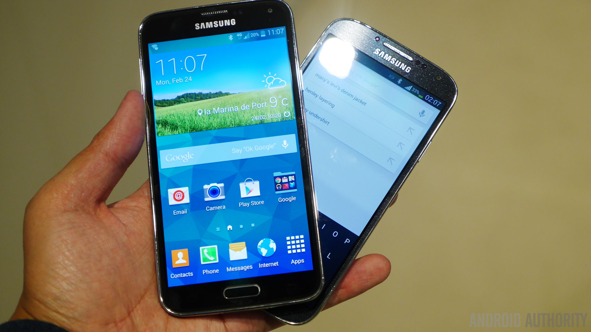 Samsung galaxy s5 vs galaxy s4 aa 3