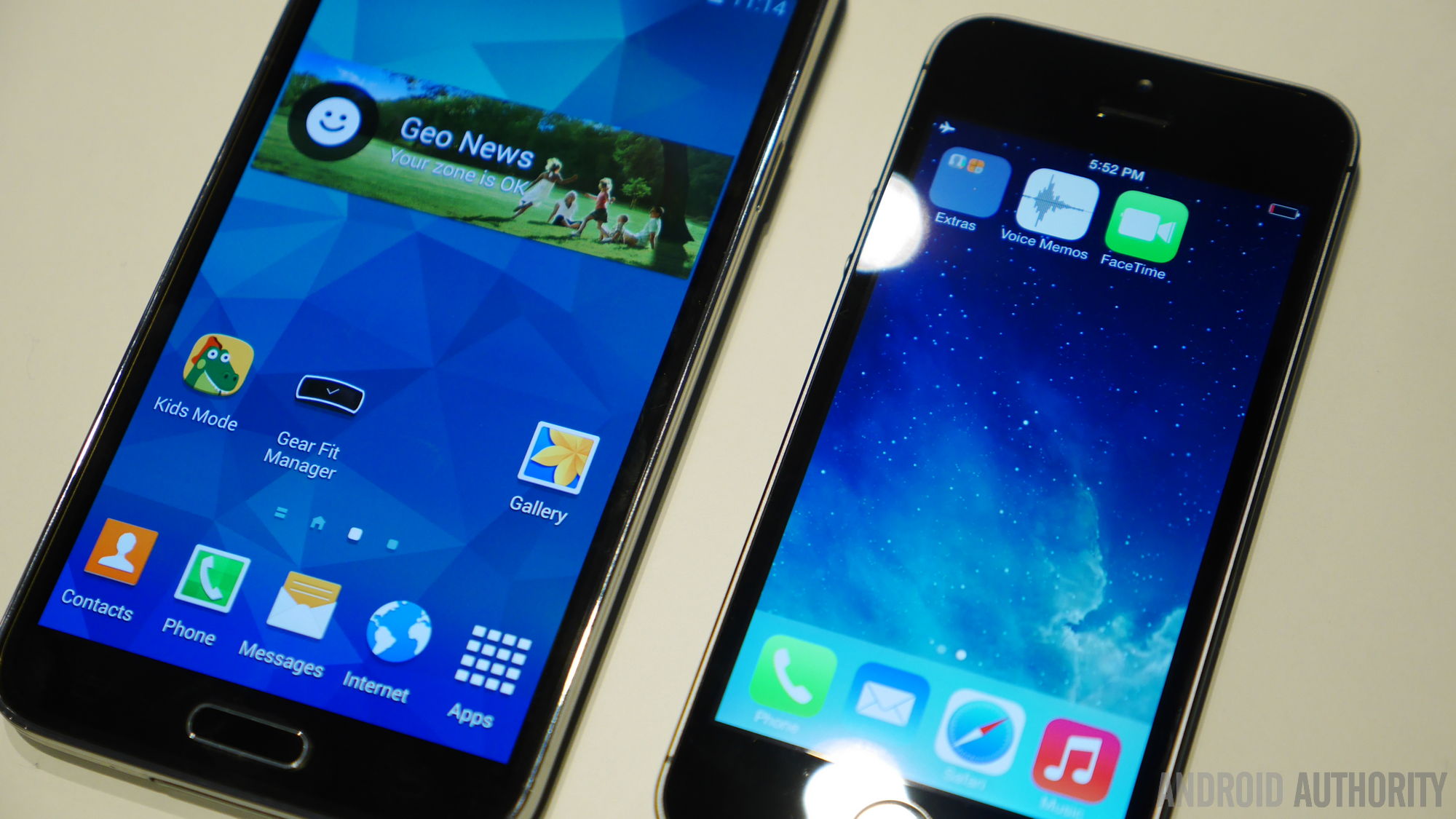 Samsung galaxy s5 vs iphone 5s aa 4