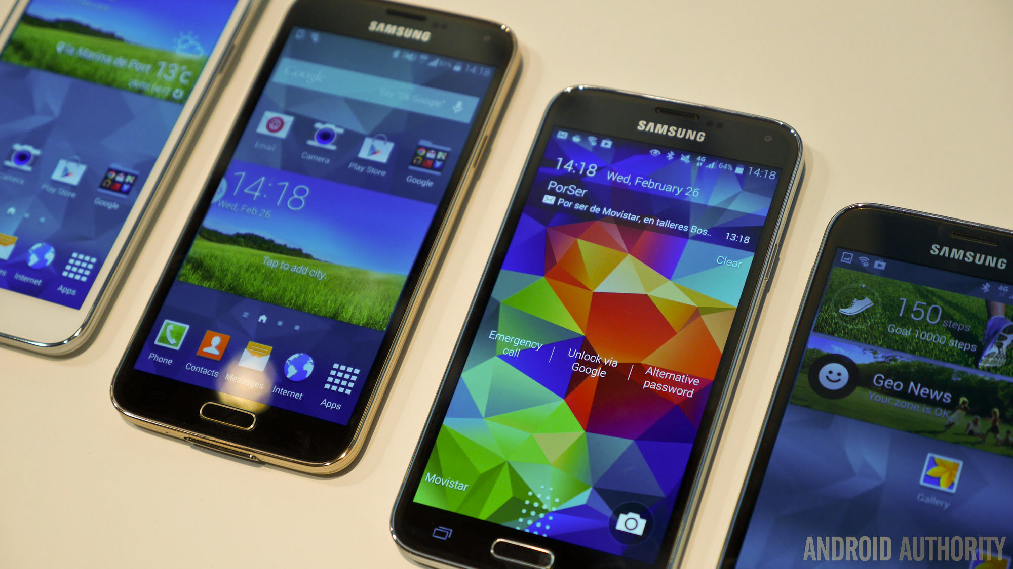 samsung galaxy s5 smartphones color options 6