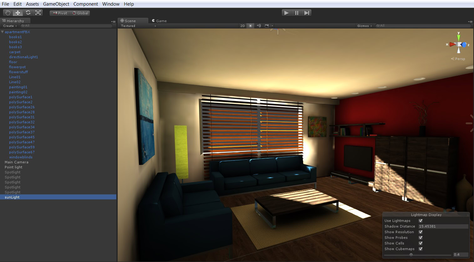 6_Unity 5 Lightmap Preview editor - PowerVR Ray Tracing