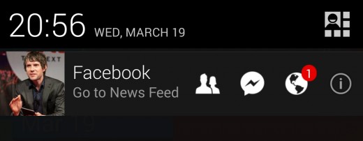 Facbeook-Android-notification