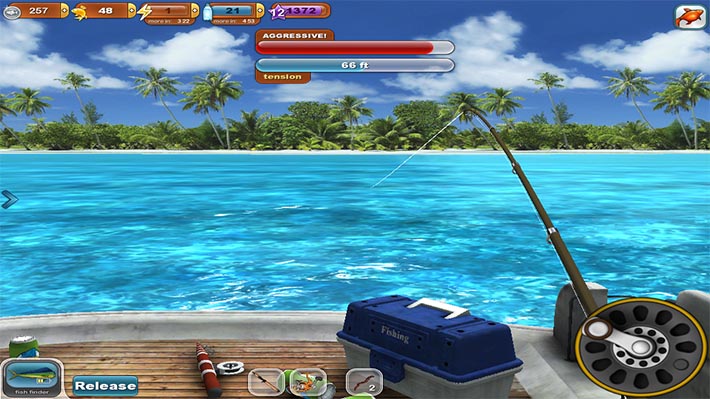 Fishing Paradise 3D indie app