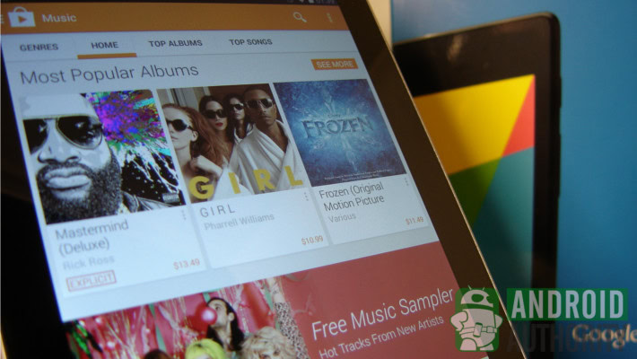 Google Play Music Store