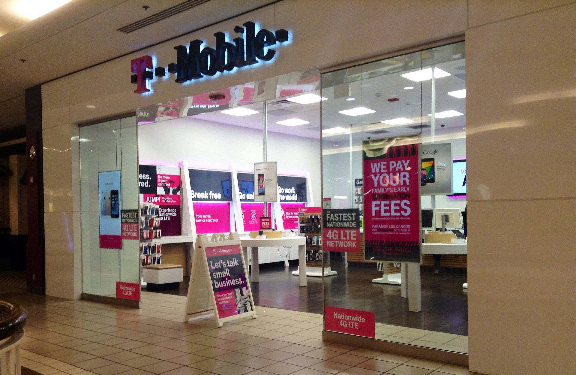 t-mobile phone store