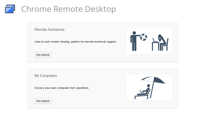 Chrome Remote Desktop Client