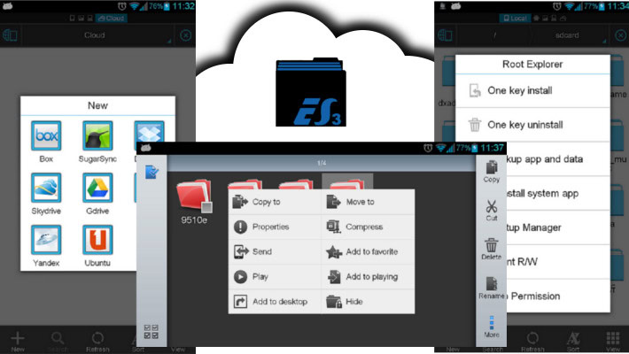 ES File Explorer Functions