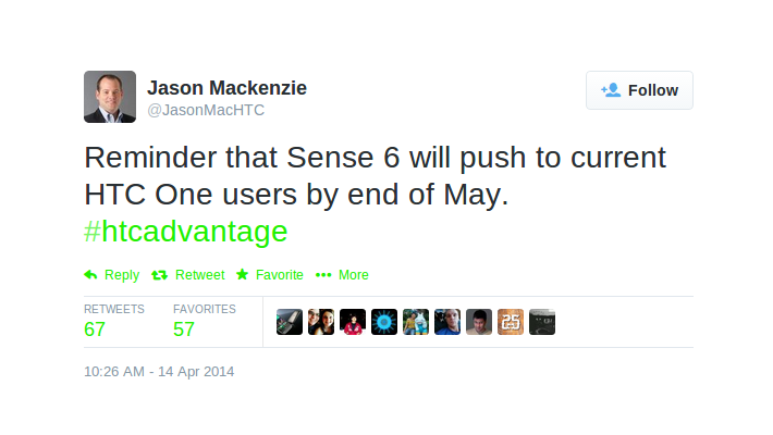 HTC One Sense 6 Update