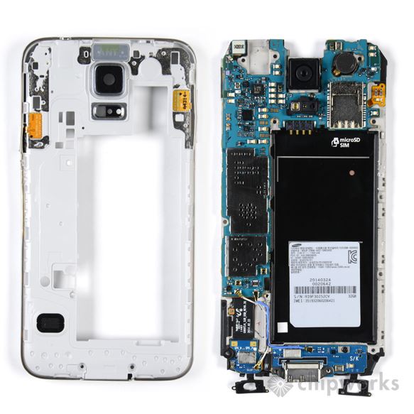Samsumg Galaxy S5 teardown 2