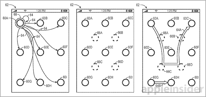 apple pattern unlock