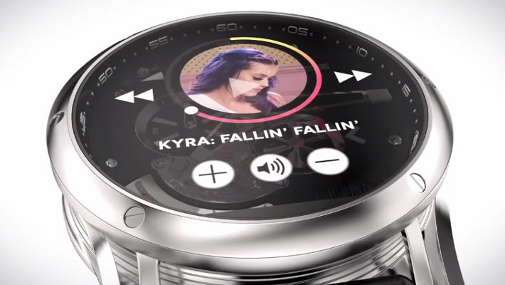 Kairo Hybrid Android Wear Smartwatch Music