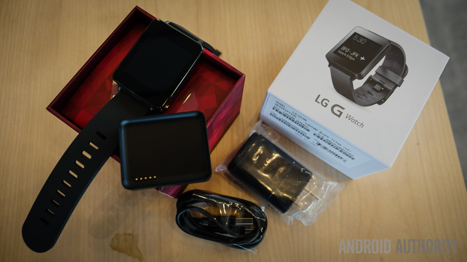 LG G Watch unboxing initial setup (3 of 13)
