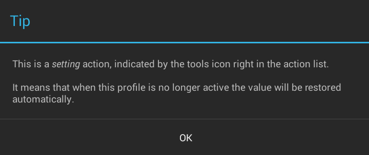 Tasker Settings Note