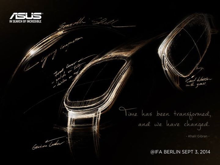 ASUS Smartwatch teaser rendering