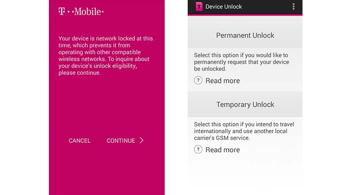 Device Unlock new Android apps