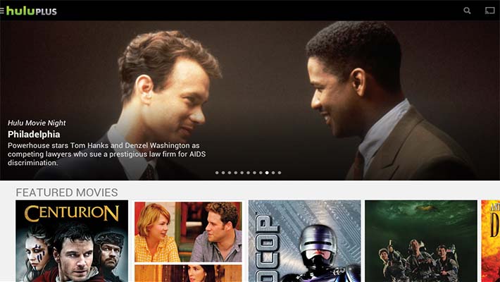 Hulu Plus chromecast apps