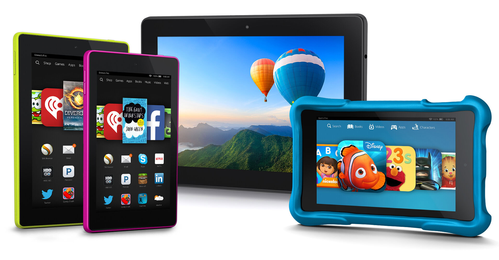 Amazon Fire Tablet Family