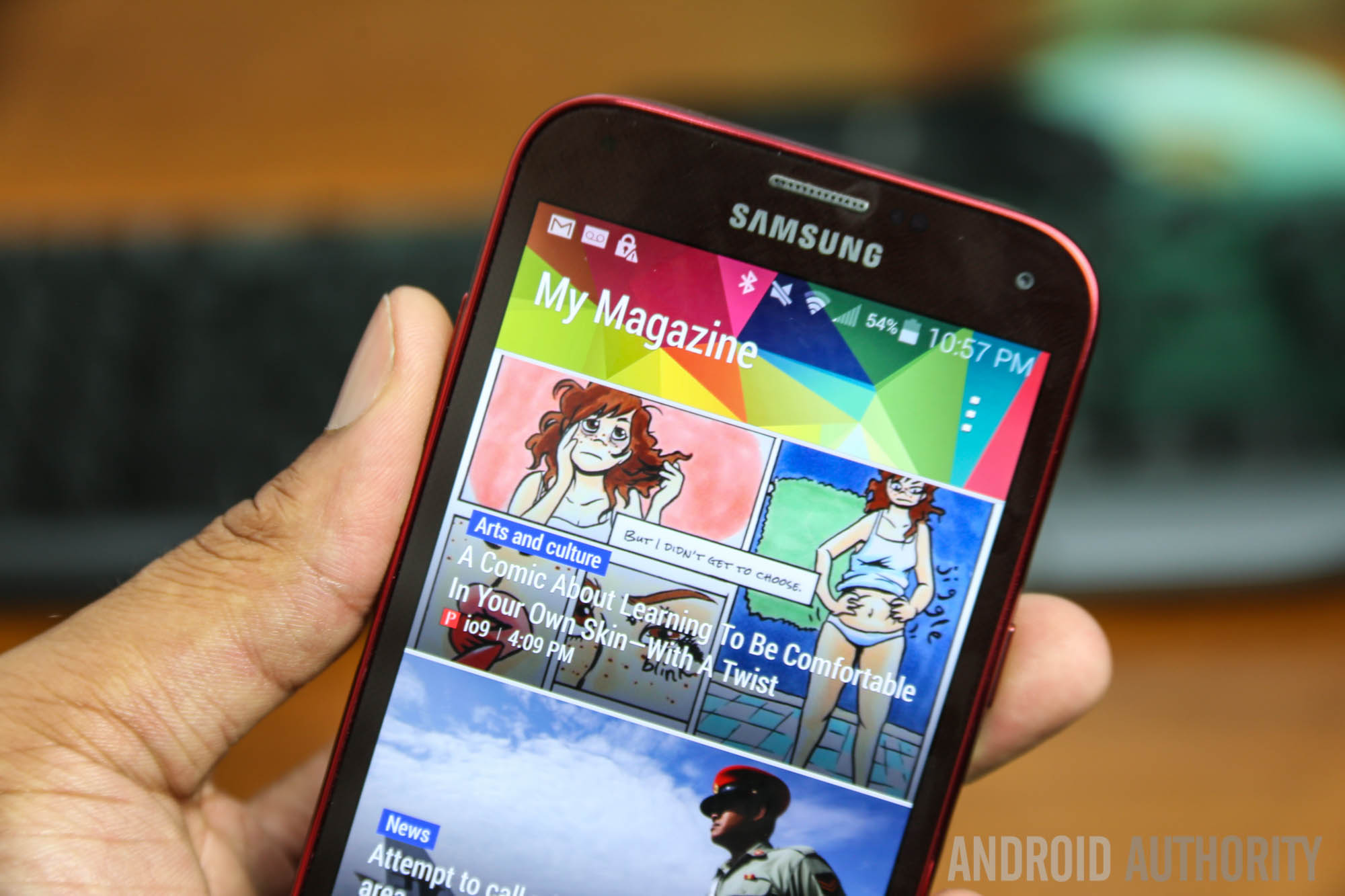 Samsung Galaxy S5 Sport Review Burgundy-13