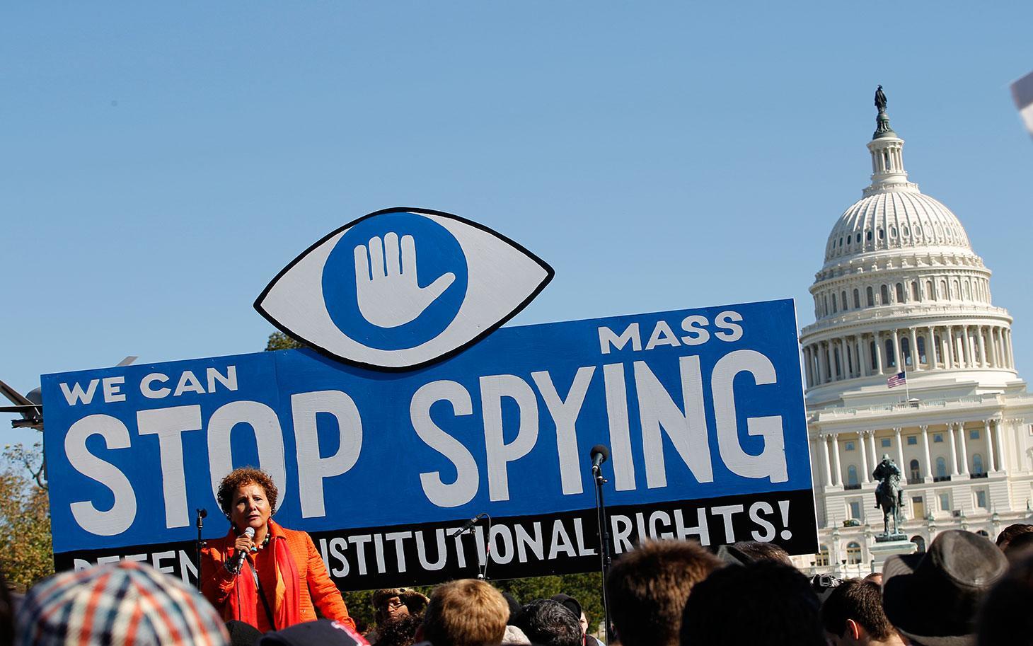 NSA Surveillance Protest