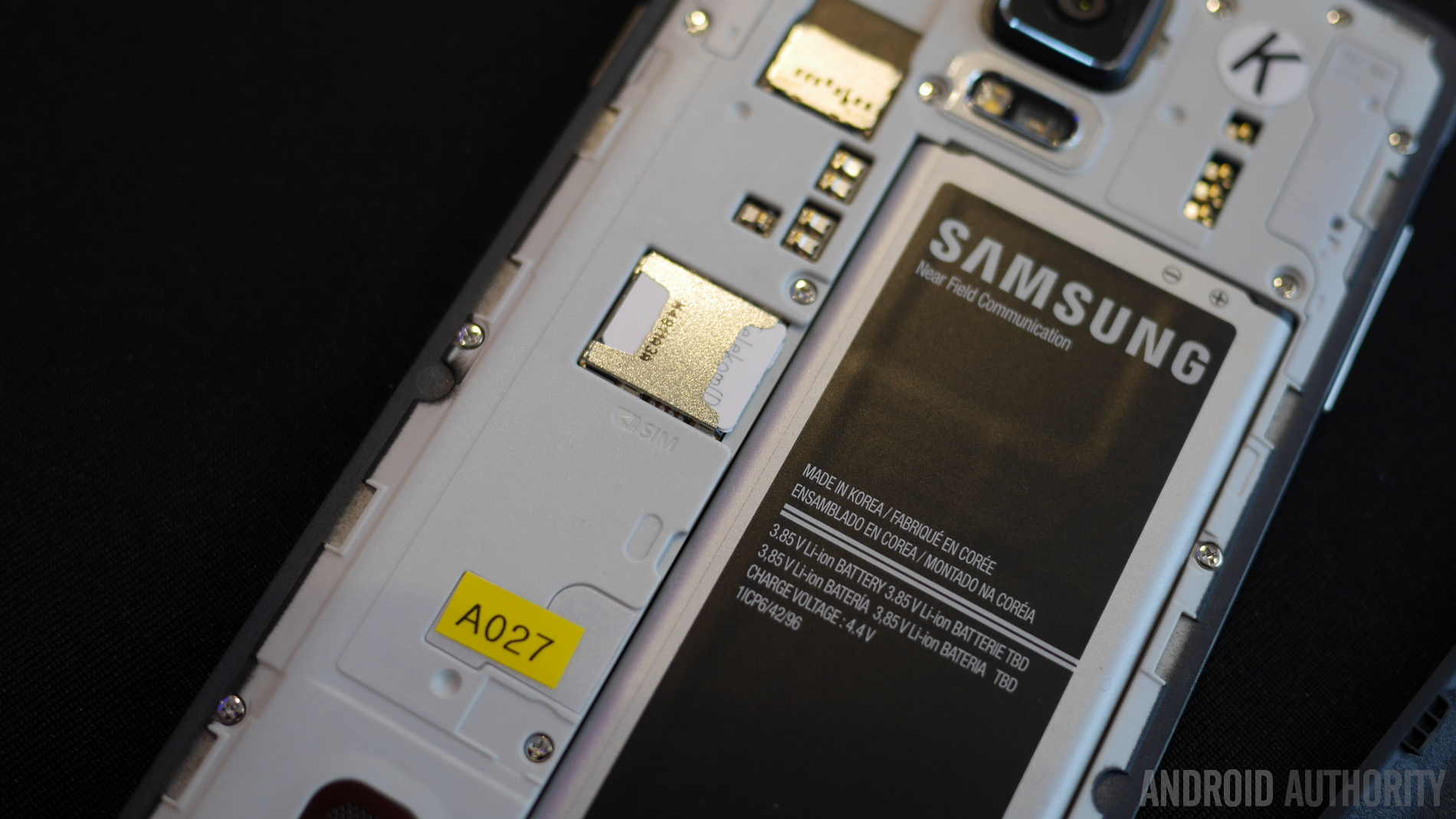 samsung galaxy note 4 battery sd card aa 3