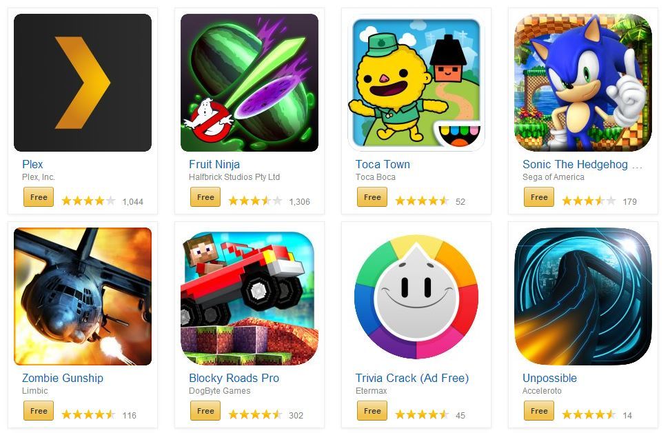 Amazon free apps