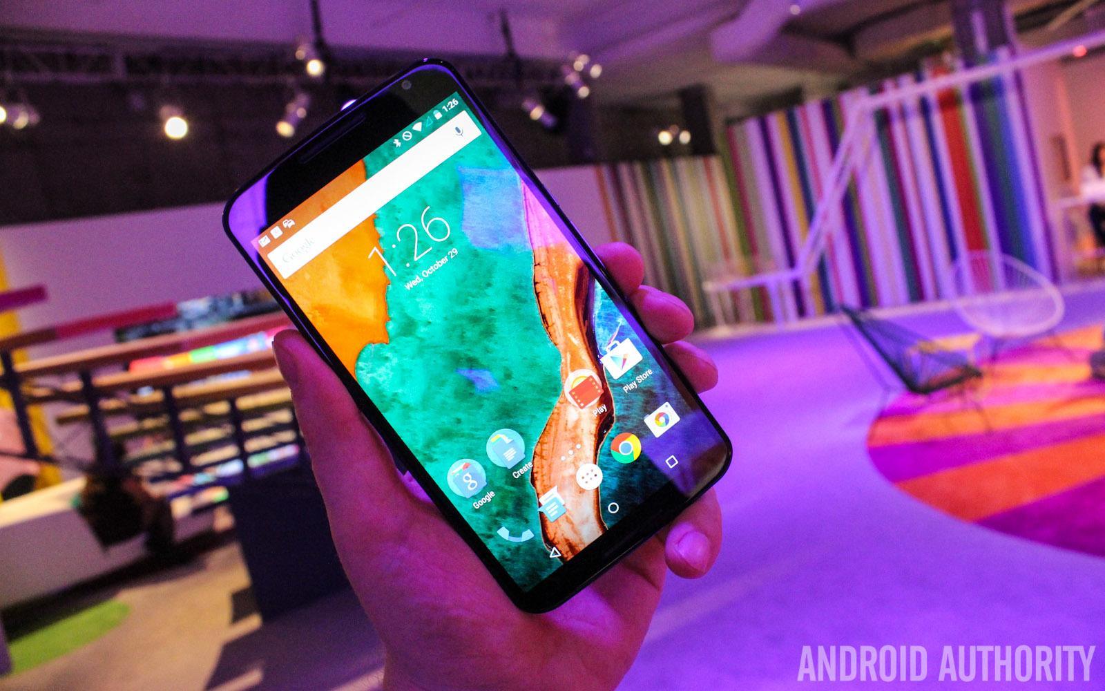 Google Motorola Nexus 6 Hands on Android 5.0 Lollipop -20