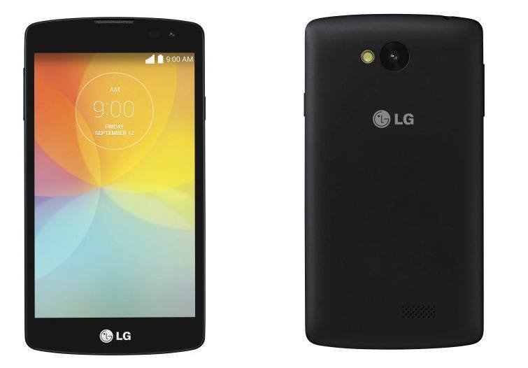 LG F60 front and back