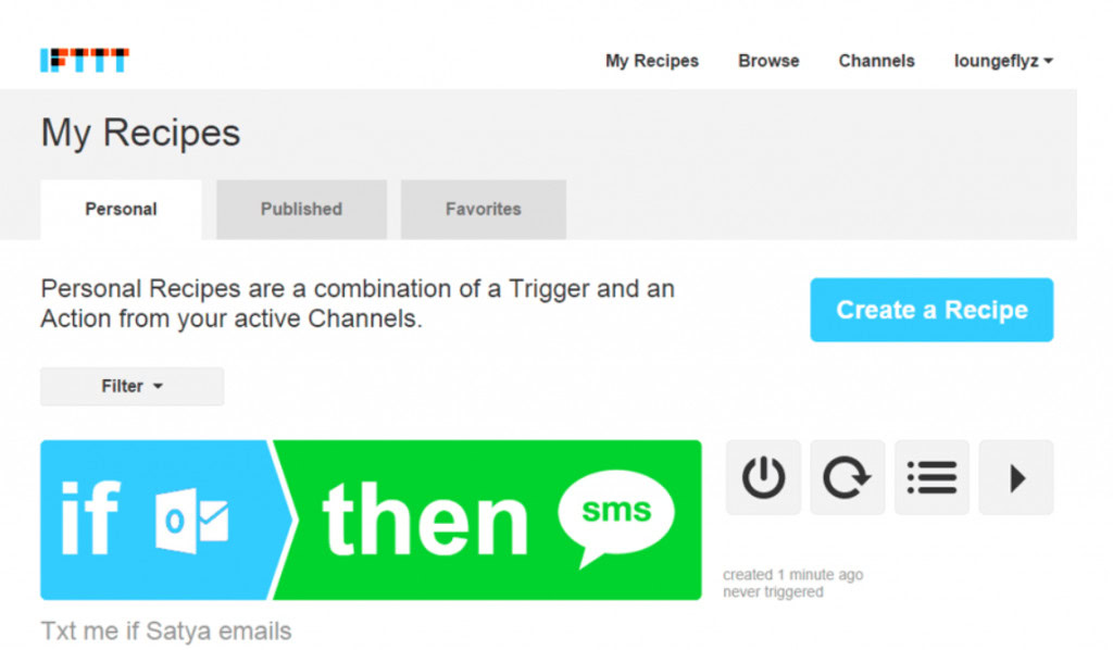 ifttt microsoft